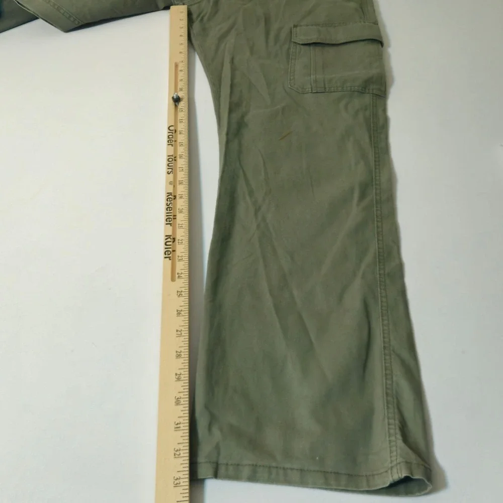 Wrangler ATG Cargo Pants Mens 32x34 Green All Terrain Gear Straight Leg‎ Utility